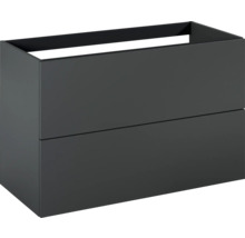 Wastafelonderkast met twee lades