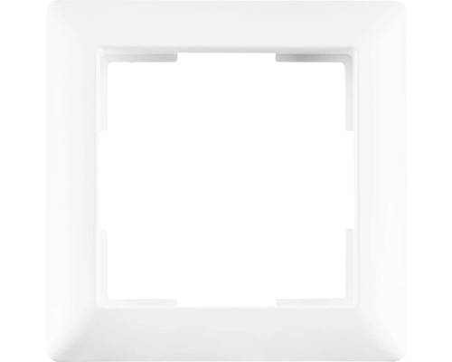 ION INDUSTRIES J1 Afdekraam 1-voudig alpin wit glans Frame voor schakelaars en stopcontacten