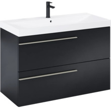 Wastafelonderkast met wastafel en kraan