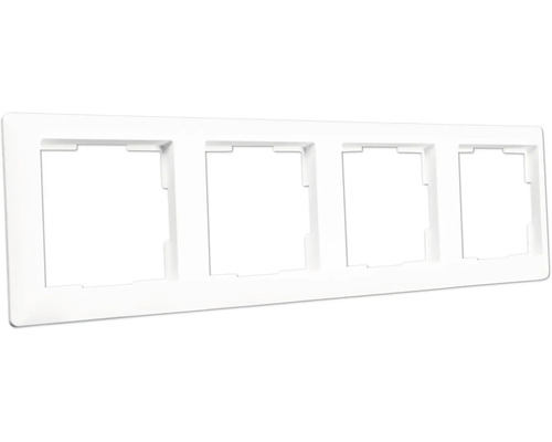 Vierfach frame voor schakelaars en stopcontacten