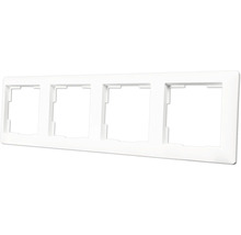 Vierfach frame voor schakelaars en stopcontacten