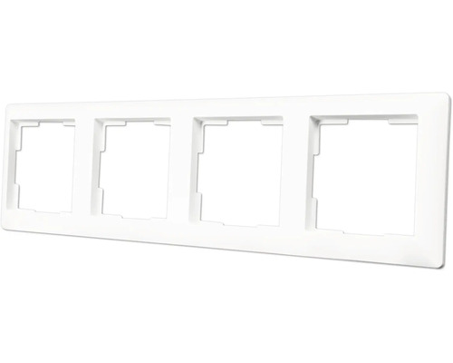 Vierfach frame voor schakelaars en stopcontacten