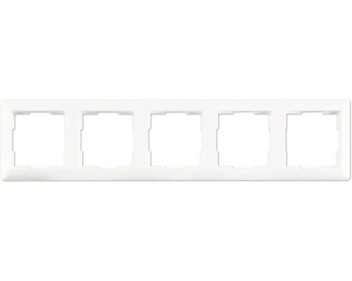 Frame voor vijf schakelaars en stopcontacten