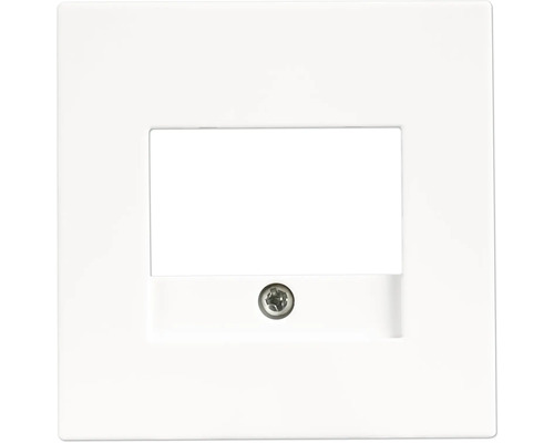 Inbouw wandlamp met rechthoekige uitsparing en schroef