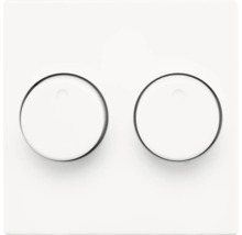 Dubbele draaiknop voor lichtschakelaar