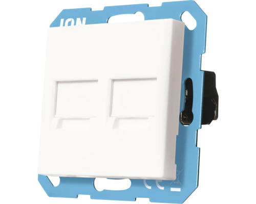 Dubbele datadoos voor wandmontage