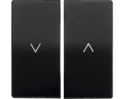 Twee jaloezieschakelaars met pijlsymbolen