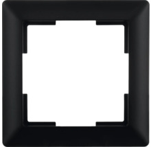 Zwarte schakelaarframe