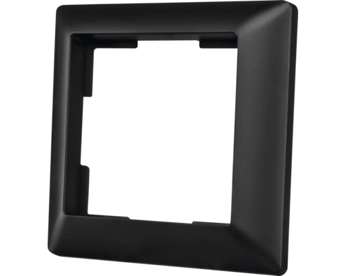 Zwart schakelframe voor wandmontage