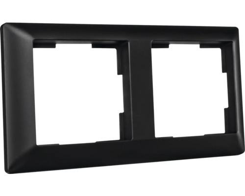 Dubbel frame voor schakelaars en stopcontacten
