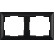 Dubbel frame voor schakelaars en stopcontacten