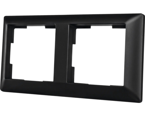 Dubbel frame voor schakelaars en stopcontacten