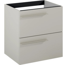 Wastafelonderkast met twee lades