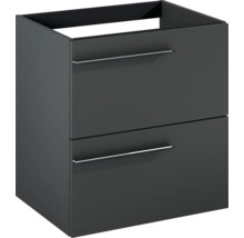 Wastafelonderkast met twee laden en handgrepen