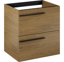 Wastafelonderkast met twee laden