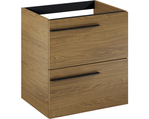 Wastafelonderkast met twee laden