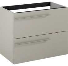 Wastafelonderkast met twee laden