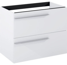 Wastafelonderkast met twee lades