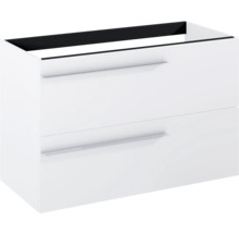 Wastafelonderkast met twee laden en handgrepen