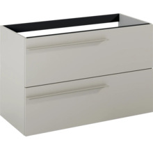 Wastafelonderkast met twee lades