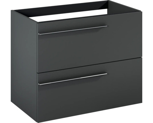 Wastafelonderkast met twee laden en grepen