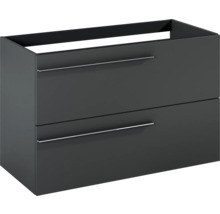 Badkamermeubel met twee laden en handgrepen