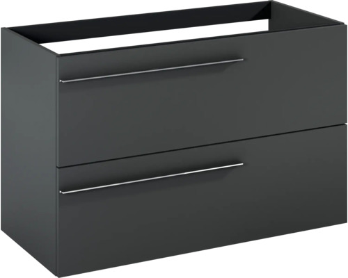 Badkamermeubel met twee laden en handgrepen