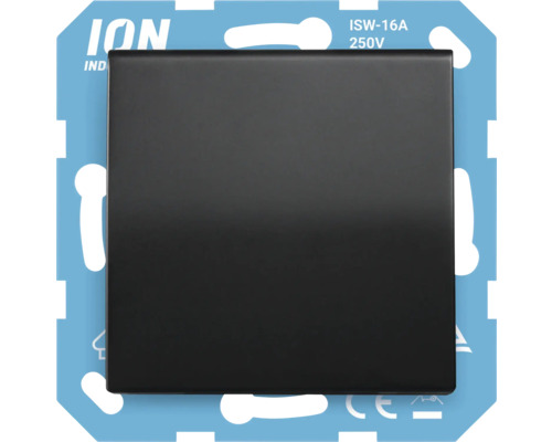 Zwarte lichtschakelaar