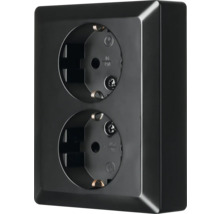 Dubbel stopcontact voor stroomvoorziening