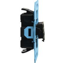 Detailaanzicht van een elektrisch schakelaarcomponent.