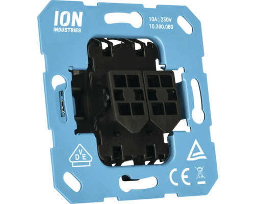 ION Industries schakelaar met VDE keurmerk en CE markering