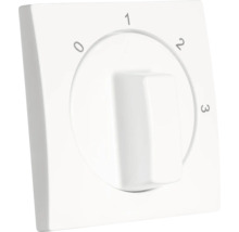 Draaischakelaar met de cijfers 0 tot 3