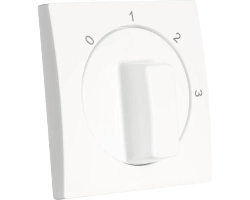 Draaischakelaar met de cijfers 0 tot 3