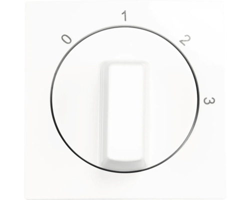 Draaischakelaar met de nummers 0 tot 3