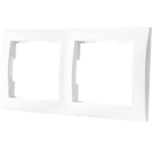 Dubbel frame voor schakelaars en stopcontacten
