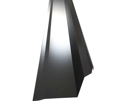 PRECIT Hoekplaat binnen voor sandwichpaneel, RAL7016 antracietgrijs, 2000x100x100 mm Trapeziumplaat voor dakbedekking