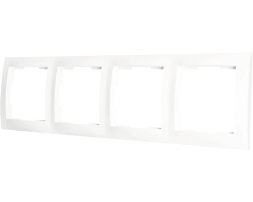 Vierfach frame voor schakelaars en stopcontacten