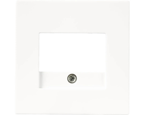 Vierkante wandinbouwlamp met schroef