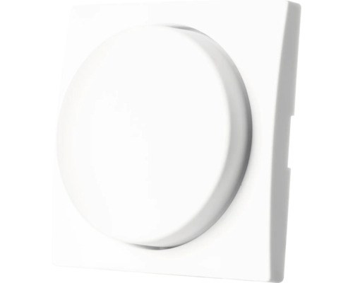 Witte afdekking voor lichtschakelaar