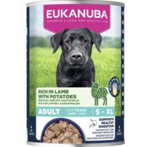 Eukanuba natvoer voor volwassen honden met lam en aardappelen