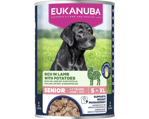 Eukanuba Senior hondenvoer met lam en aardappelen voor honden vanaf zeven jaar