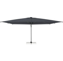 Rechthoekige parasol met standaard
