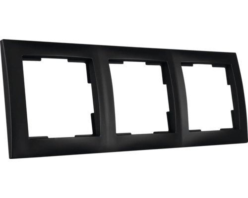 Driedubbel frame voor schakelaars en stopcontacten