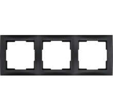 Drievoudig frame voor schakelaars en stopcontacten