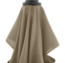 Gesloten parasol met stoffen bekleding