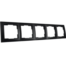 Vijfvoudig frame voor schakelaars en stopcontacten
