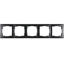 Vijfvoudig frame voor schakelaars en stopcontacten