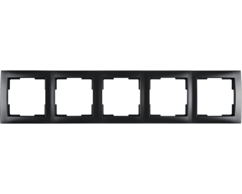 Vijfvoudig frame voor schakelaars en stopcontacten