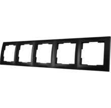 Vijfvoudig frame voor schakelaars en stopcontacten