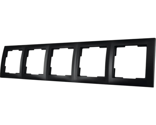 Vijfvoudig frame voor schakelaars en stopcontacten